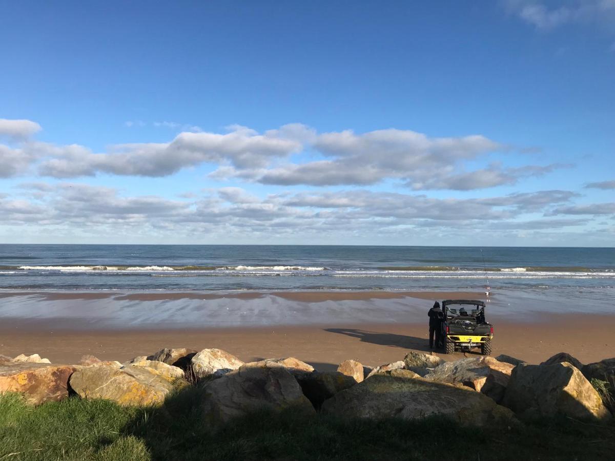 Roulage Ferme 18ème Normandie Plage Longueville  Esterno foto